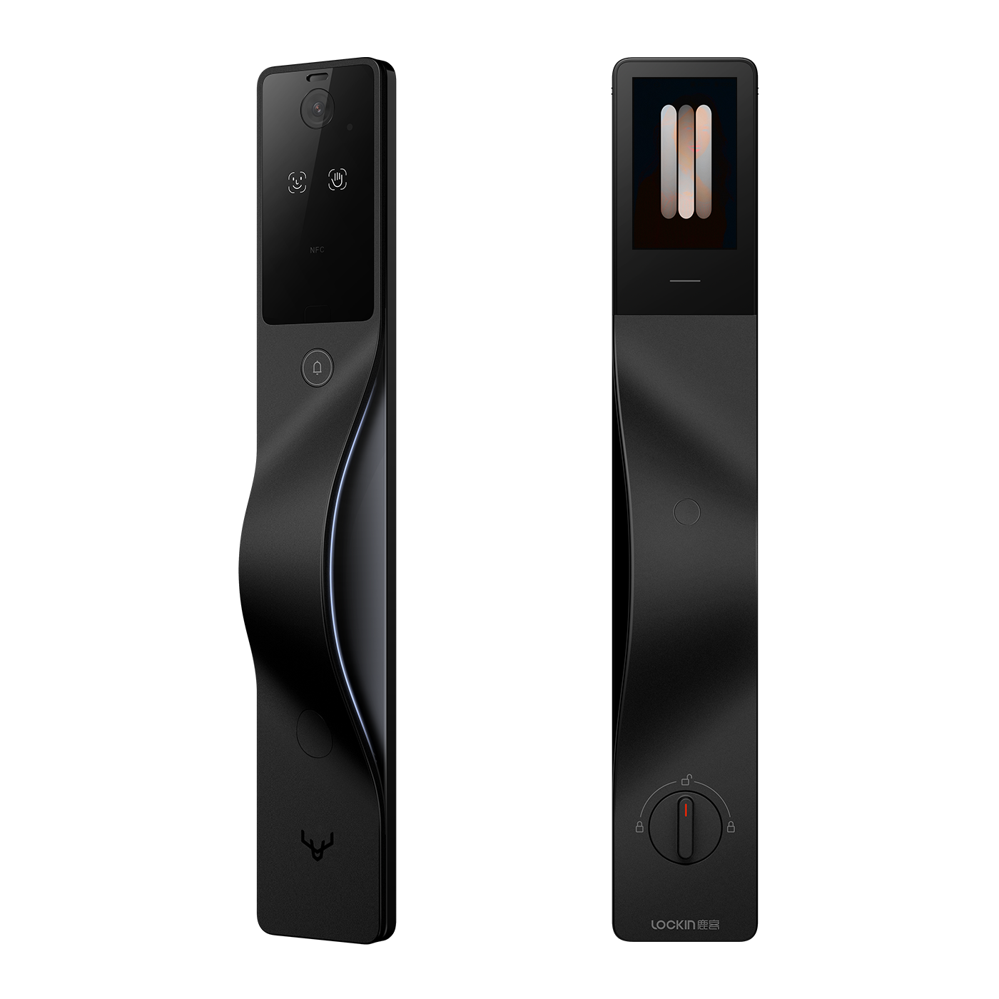 Lockin V5 Max | Premium push-pull smart lock with palm-vein unlock