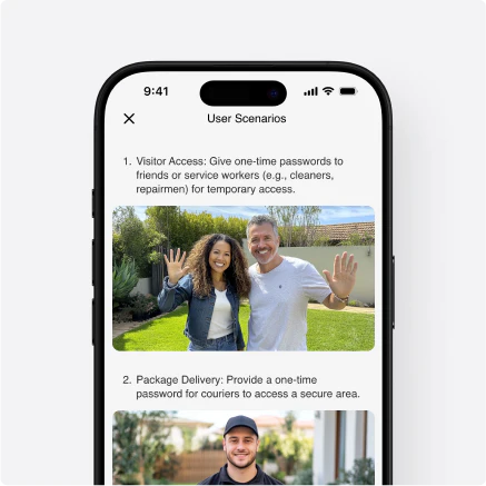Veno Pro Visitor Access