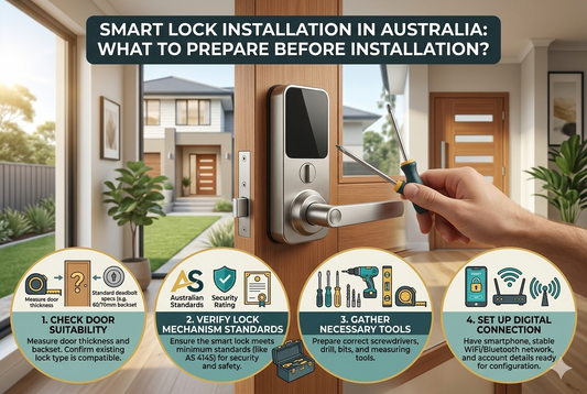 Smart Lock Installation in Australia: What to Prepare Before Installation?