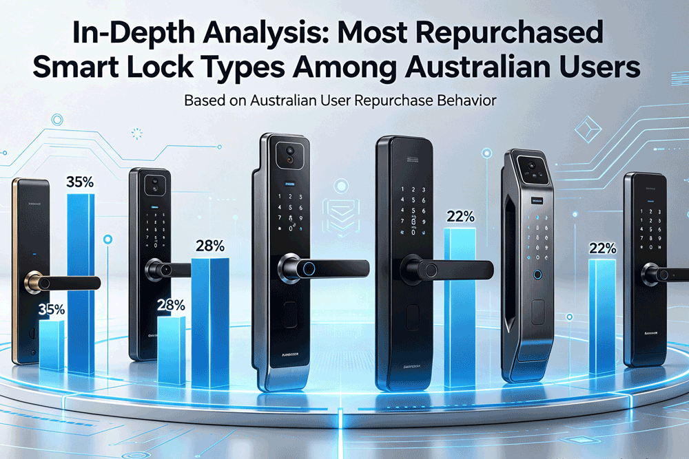 In-Depth Analysis: Most Repurchased Smart Lock Types Among Australian Users