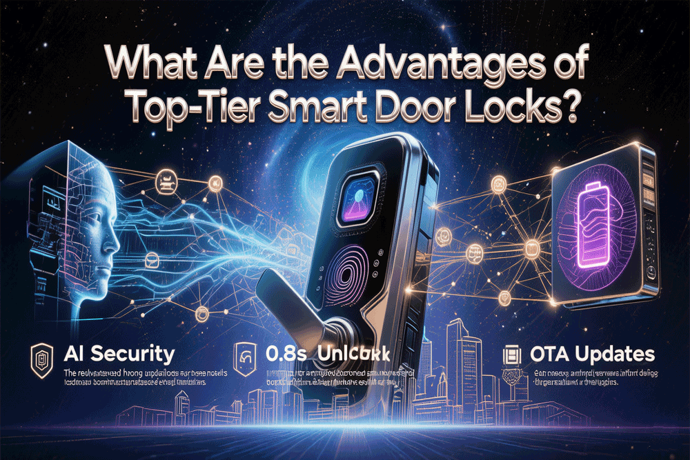What Are the Advantages of Top-Tier Smart Door Locks?