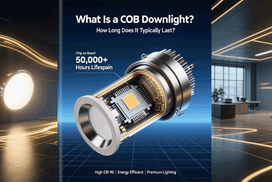 What Is a COB Downlight and How Long Does It Typically Last?