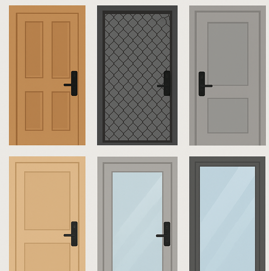 Australia’s 5 Common Door Types: Which One Is Best for Installing a Smart Lock?