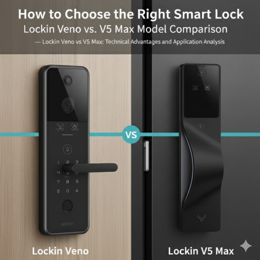 How to Choose the Right Smart Lock: Lockin Veno vs. V5 Max Model Comparison