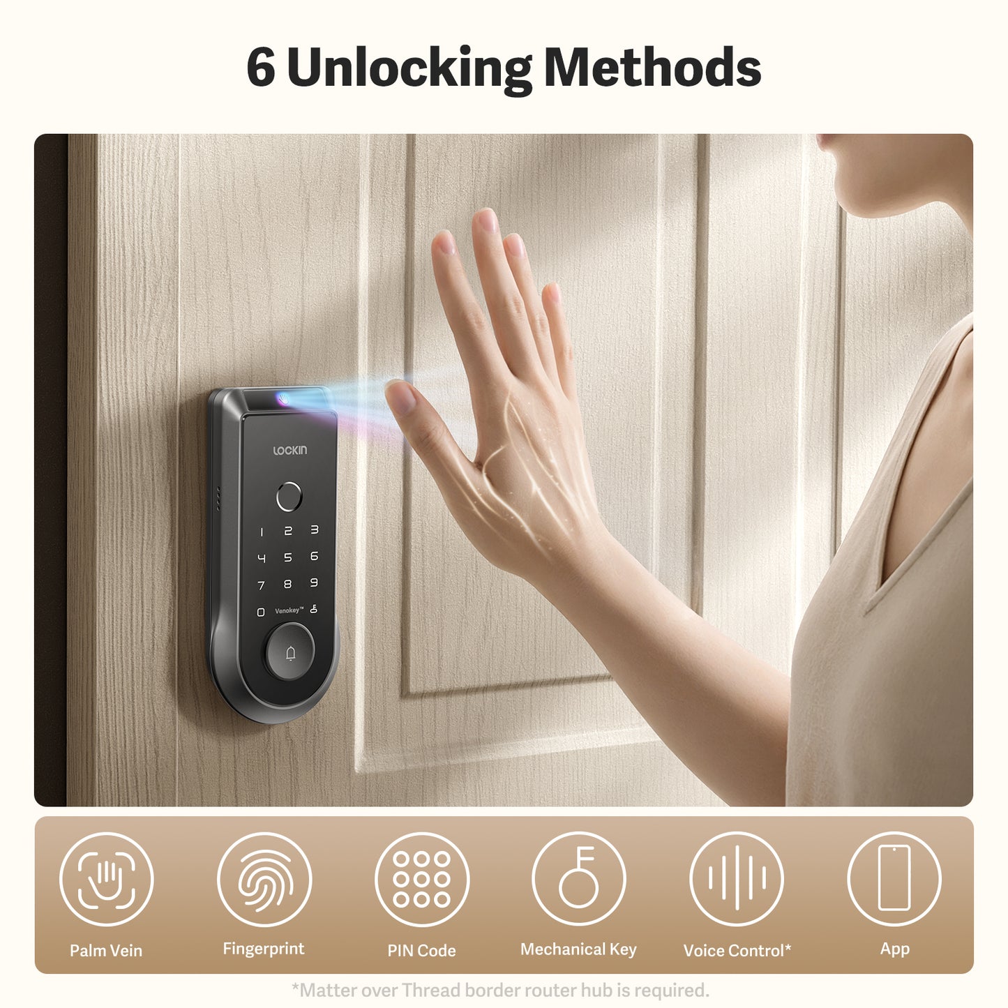 Veno | Lockin Palm Vein Recognition Smart Lock
