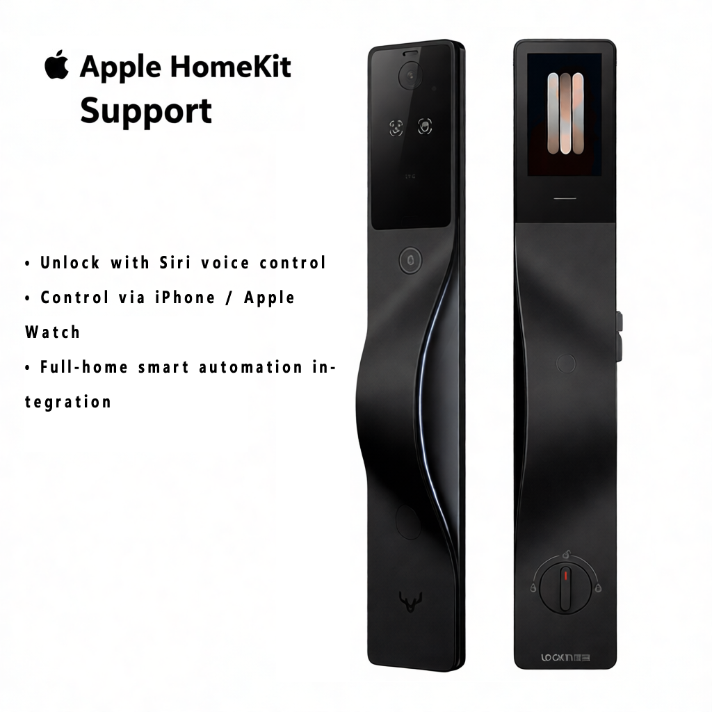 Lockin V5 Max | Premium push-pull smart lock with palm-vein unlock