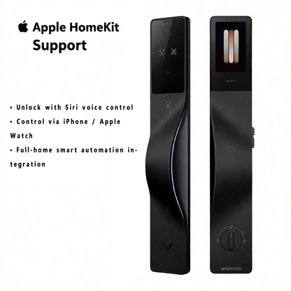 Lockin V5 Max | Premium push-pull smart lock with palm-vein unlock