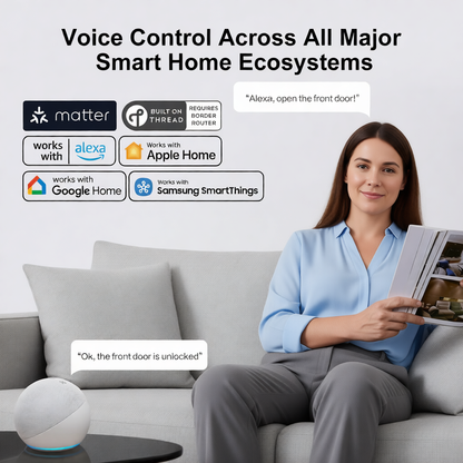 Veno Plus | Palm-Vein Recognition ,  Fingerprint , 2K Camera with Built-in Doorbell , 8GB Local Video Storage