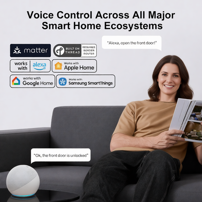 Lockin Veno Pro | All-in-one smart lock, camera, and intercom system