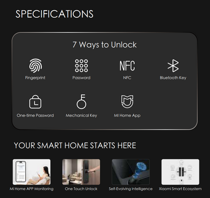 Lockin X9 | Reliable multi-access smart lock for everyday use