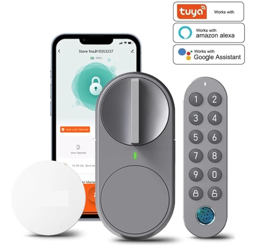 Lockin G30 | Fingerprint, Keypad PIN, App Control, Auto Lock, Keyless Entry Smart Door Lock