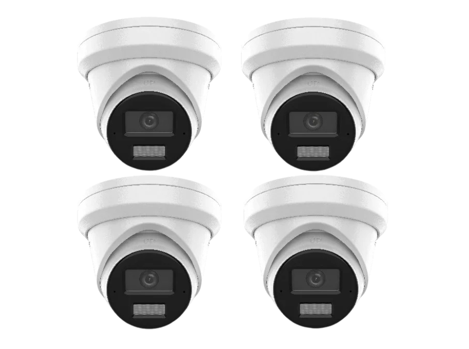 Hikvision HiLook 8MP – Full Colour Night Vision + Sound & Light Alarm – 2TB – Installation Included
