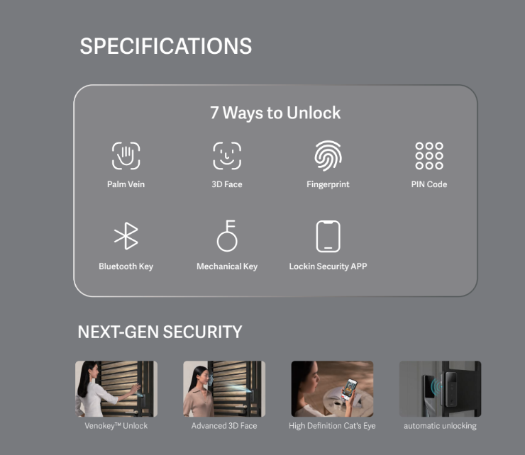 Lockin Veno 3 | Compact, connected, and built for smart homes