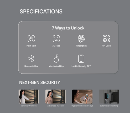 Lockin Veno 3 | Compact, connected, and built for smart homes