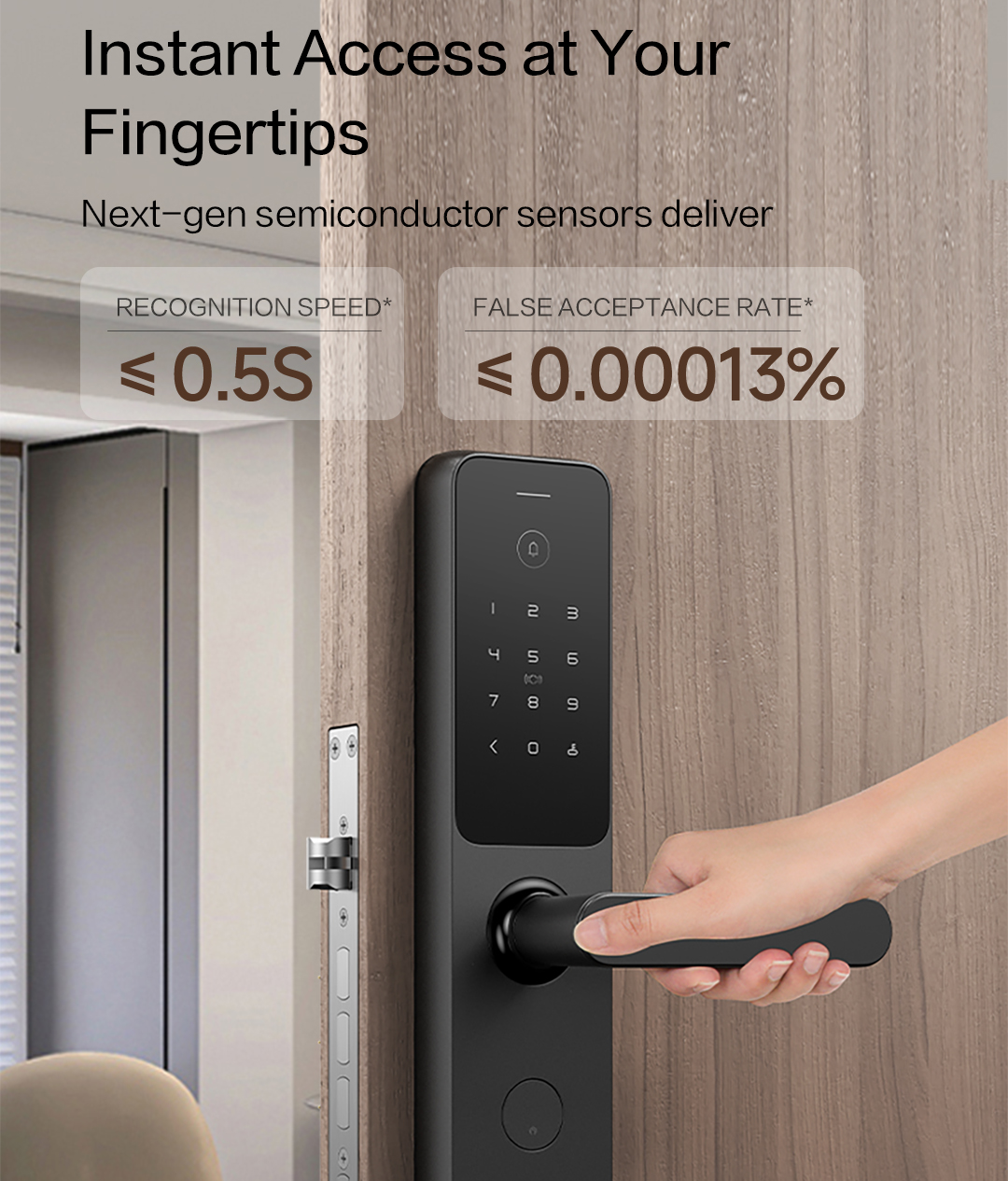 Lockin X9 | Reliable multi-access smart lock for everyday use