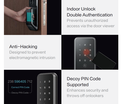 Lockin SV40 | Effortless access with finger-vein tech