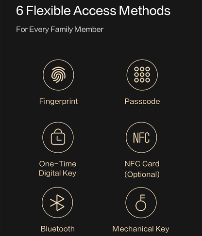Lockin X9 | Reliable multi-access smart lock for everyday use