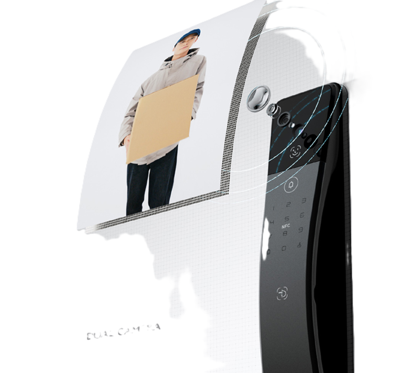 Lockin S6 Max | High-definition camera with finger-vein recognition