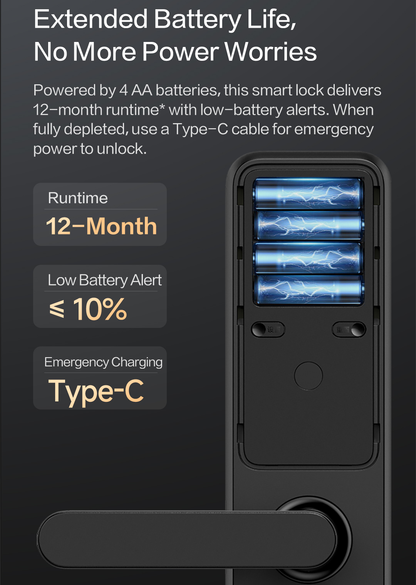 Lockin X9 | Reliable multi-access smart lock for everyday use