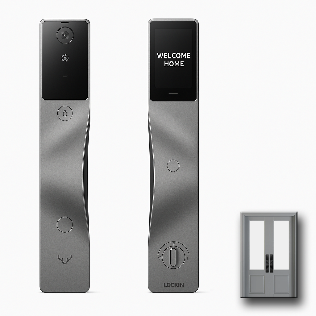 Lockin V5 Max Smart Lock Accessories | Replacement Battery & Lock Cylinder