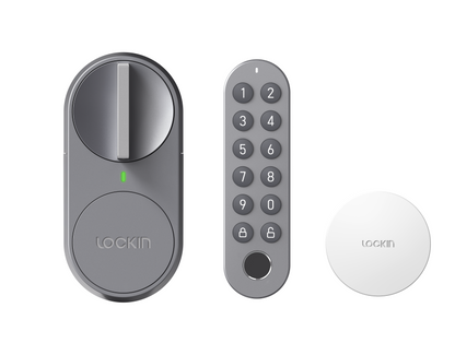 Lockin G30 | Fingerprint, Keypad PIN, App Control, Auto Lock, Keyless Entry Smart Door Lock