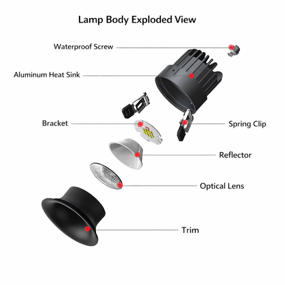 AT Smart Lighting COB Downlight – CCT CL105