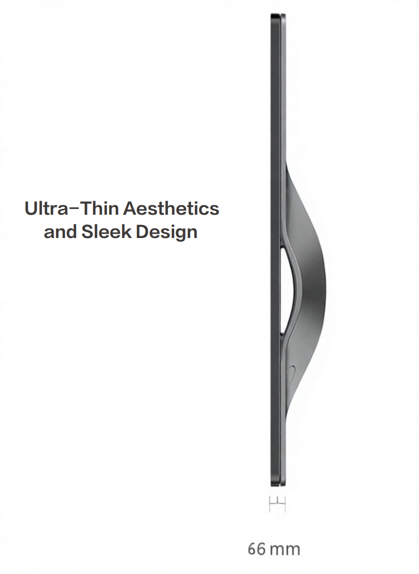 Lockin V5 Max | Palm-Vein Recognition , 3D Face ID , 2K Camera with Built-in Doorbell , 3-Day Free Cloud Storage